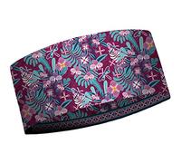 MATT - Women's C.E. Thermo Headband - Stirnband, Gr. uni, schwarz/lila (Dragon Fly Grana)