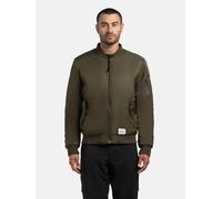 Matt glänzende Bomberjacke "Adon" Forest Green XL