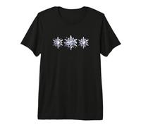 Mattel Hot Wheels Schneeflocken-Logo, Chrom Premium T-Shirt