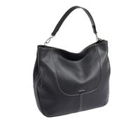 MATTIES, Bolso de hombro con bandolera, color negro, Serie cozy. 33.5x31x12 cm