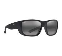 Maui Jim - Amberjack Noir Mat Neutral Grey Mineral Superthin - Sonnenbrille Noir Sans