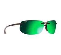 Maui Jim - Banyans Noir Brillant MauiGreen MauiBrilliant - Sonnenbrille Noir Sans