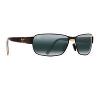 Maui Jim - Black Coral Noir Mat Neutral Grey Mineral Superthin - Sonnenbrille Noir Sans