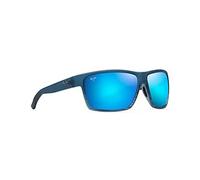 Maui Jim Unisex Alenuihaha Sonnenbrille, Blau-Schwarz gestreift, 64/14/123
