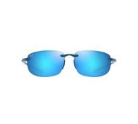 MAUI JIM BLUE HAWAII HOOKIPA SHINY TRANS BLUE 64