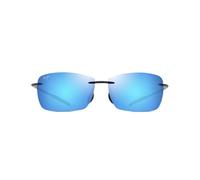 Maui Jim - Lighthouse Shiny Black Blue Hawaii MauiPure - Sonnenbrille Noir Sans