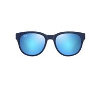 Maui Jim Unisex Maoli Sunglasses, Matte Dark Blue, 52-19-145