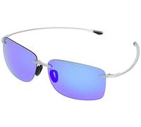 Sonnenbrille Hema Cristal Mat Maui Pure Lt Bleu Hawaï - Maui Jim Blau