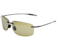 Maui Jim Breakwall 422 02, Rechteckige Sonnenbrille, Unisex, polarisiert