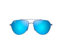 MAUI JIM Brille Größe 59 mm Blau/Eye SIZE: 59 Temple LENGTH: 145 Vertical SIZE: 49