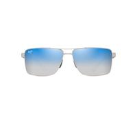 MAUI JIM Brille Größe 60 mm Silber/Eye SIZE: 60 Temple LENGTH: 140 Vertical SIZE: 42