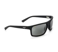 Maui Jim - Byron Bay Black Matte Rubber Grey - Sonnenbrille Noir Sans