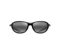 Maui Jim - Hookipa Ultra R Shiny Black Neutral Grey MauiUltra - Sonnenbrille Noir Sans