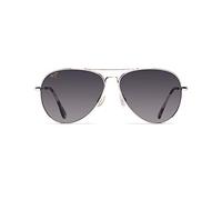 MAUI JIM GREY MAVERICKS SILVER