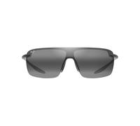 Maui Jim Unisex Adulto Grey PALULU Matte Black Gafas, 99-1-135