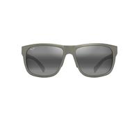 Maui Jim - Puakea Gris Vert Mat Neutral Grey Minéral Superthin - Sonnenbrille Vert Sans