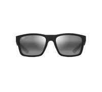 MAUI JIM GREY THE FLATS MATTE BLACK W/GREY