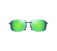 MAUI JIM HEMA mauigreenr hema black mat Sunglasses Unisex Standard, Standard, Unica