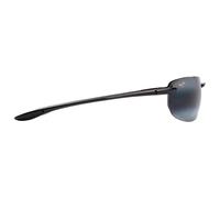 Maui Jim - Hookipa Asian Fit Noir Brillant Neutral Grey MauiPure - Sonnenbrille Noir Sans