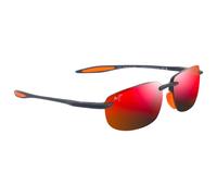 Maui Jim - Hookipa Ultra Asian Fit Matte Solid Dark Blue Hawaii Lava MauiUltra - Sonnenbrille Bleu Sans
