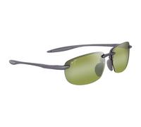 Maui Jim - Hookipa Ultra Asian Fit Métal Matte Grey Ht Green MauiUltra - Sonnenbrille Vert Sans