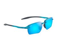 Maui Jim - Hookipa Ultra G Asian Fit Shiny Transparent Blue Blue Hawaii MauiUltra - Sonnenbrille Bleu Sans