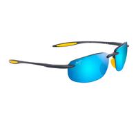 Maui Jim - Hookipa Ultra Matte Solid Dark Blue Blue Hawaii MauiUltra - Sonnenbrille Bleu Sans