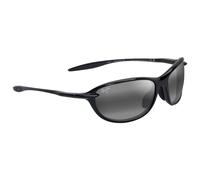 Maui Jim - Hookipa Ultra R Shiny Black Neutral Grey MauiUltra - Sonnenbrille Noir Sans