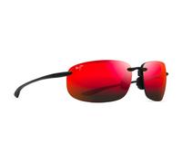 Maui Jim - Ho'okipa Xlarge Noir Mat Hawaii Lava MauiPure - Sonnenbrille Noir Sans