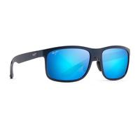 Maui Jim - Huelo Bleu Matte Bleu Hawaï MauiPure - Sonnenbrille Bleu Sans