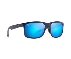 Maui Jim - Huelo Bleu Matte Bleu Hawaï MauiPure - Sonnenbrille Bleu Sans