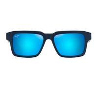 Maui Jim Unisex Sunglasses, Blue Hawaii kahiko Matte, 4