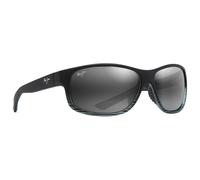Maui Jim - Kaiwi Channel Grey Black Stripe Gris Neutre Mineral Superthin - Sonnenbrille Noir Sans
