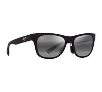 Maui Jim Unisex Kapeau Sunglasses, Matte Black, 54-18-145