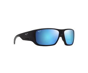 Maui Jim Keha Matte Black/Blue Hawaii Sonnenbrille