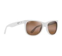 Maui Jim - Kikonia XL Shiny Solid White H ronze Mineral Superthin - Sonnenbrille Blanc Sans