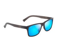 Maui Jim - Kowelo Shiny Trans Dark Grey Blue Hawaii MauiPure - Sonnenbrille Bleu Sans