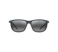 MAUI JIM LELE KAWA grey lele kawa grey strip Sunglasses Unisex Standard, Standard, Unica