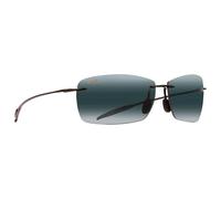 Maui Jim Sonnenbrille - Lighthouse - 423-0215 - 65mm - Schwarz, Rechteck, polarisiert, polarized