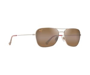 Maui Jim - Naauao Doré Clair Brillant Rouge Marron Bronze HCL MauiPure - Sonnenbrille Rouge Sans