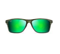 Maui Jim Unisex Maui Jim Brille Größe 58 Mm Grün/Eye Size: 58 Temple Length: 145 Vertical Size: 42 Sunglasses (1er Pack)
