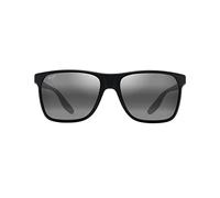 MAUI JIM PAILOLO grey pailolo matte black Sunglasses Unisex Standard, Standard, Unica
