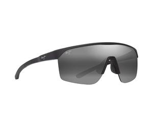 Maui Jim - Pāluna Asian Fit Matte Black Neutral Grey MauiBrilliant - Sonnenbrille Noir Sans