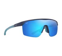 Maui Jim - Pāluna Asian Fit Metal Matte Dark Blue Hawaii Blue MauiBrillant - Sonnenbrille Bleu Sans