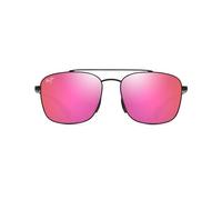 Maui Jim Herren Sonnenbrille - Piwai AF - P645-02A - 58mm - Schwarz, polarisiert, polarized