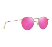 Maui Jim - Pukaua Doré Clair Brillant Rose Jaune Maui Sunrise MauiPure - Sonnenbrille Jaune Sans