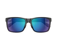 Maui Jim Red Sands XL Sonnenbrille, Unisex, Mattschwarz, Größe 62-17-150 | Rot Sands XL Mattschwarz