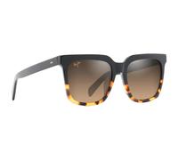 Maui Jim - Rooftops Noir Ecaille H ronze Mineral Superthin - Sonnenbrille Noir Sans
