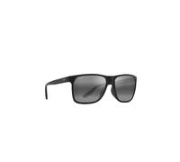 MAUI JIM PAILOLO grey pailolo matte black Sunglasses Unisex Standard, Standard, Unica