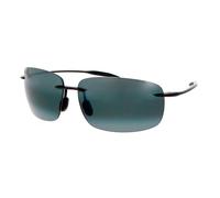 Maui Jim Breakwall 422 02, Rechteckige Sonnenbrille, Unisex, polarisiert